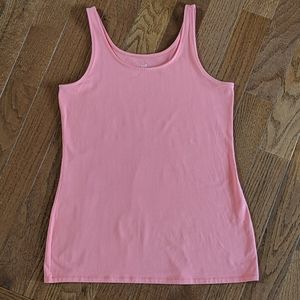 J Jill Long Perfect Tank Salmon Peach